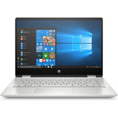 HP Pavilion x360 14-dh0039nl Argento Ibrido (2 in 1) 35,6 cm (14") 1920 x 1080 Pixel Touch screen Intel® Core™ i3 di ottava generazione 8 GB DDR4-SDRAM 256 GB SSD Wi-Fi 5 (802.11ac) Windows 10 Home