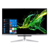 Acer Aspire C24-963 60,5 cm (23.8") 1920 x 1080 Pixel Intel® Core™ i5 di decima generazione 8 GB DDR4-SDRAM 512 GB SSD Windows 10 Home Wi-Fi 5 (802.11ac) PC All-in-one Nero, Argento