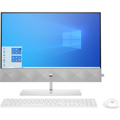 HP Pavilion 24-k0002nl 60,5 cm (23.8") 1920 x 1080 Pixel Intel® Core™ i5 di decima generazione 8 GB DDR4-SDRAM 512 GB SSD Windows 10 Home Wi-Fi 5 (802.11ac) PC All-in-one Bianco