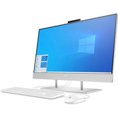 HP 27-dp0030n 68,6 cm (27") 1920 x 1080 Pixel AMD Ryzen 5 8 GB DDR4-SDRAM 512 GB SSD Windows 10 Home Wi-Fi 5 (802.11ac) PC All-in-one Argento