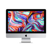 Apple iMac 54,6 cm (21.5") 4096 x 2304 Pixel Intel® Core™ i3 di ottava generazione 8 GB DDR4-SDRAM 1000 GB Fusion Drive AMD Radeon Pro 555X macOS Catalina 10.15 Wi-Fi 5 (802.11ac) PC All-in-one Argento