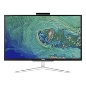 Acer Aspire C22-820 61 cm (24") 1920 x 1080 Pixel Intel® Pentium® Silver 8 GB DDR4-SDRAM 256 GB HDD Windows 10 Home Wi-Fi 5 (802.11ac) PC All-in-one Nero
